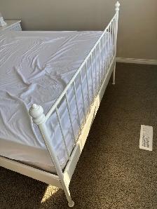IKEA QUEEN SIZE METAL BED FRAME - Photo 6