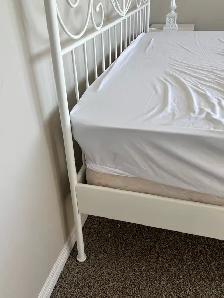 IKEA QUEEN SIZE METAL BED FRAME - Photo 8