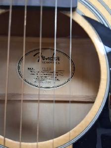 Fender FA-100 Acoustic Guitar - Photo 3
