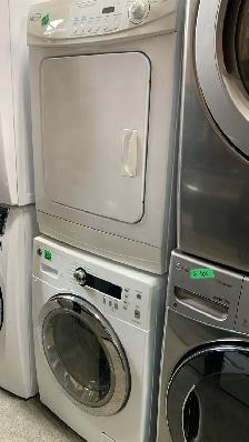 Washer Dryer Set  Washer (GE) Dryer (Maytag) Front Load - White.