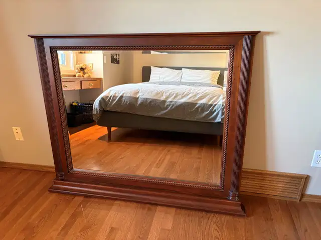 Solid Wood Frame Mirror