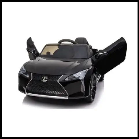 Lexus Child Ride, Baby Ride, Kids Ride On 12v Black Car w Remote