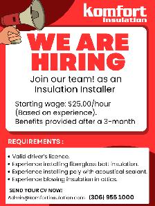 INSULATION INSTALLER