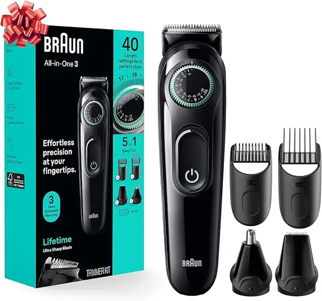 Braun All-in-One Style Kit Series 3, 5-in-1 Trimmer on Sale