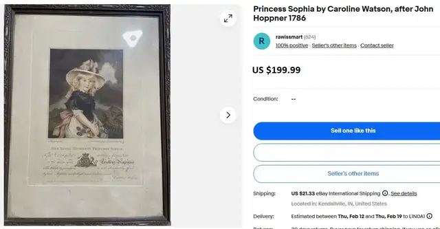 Princess Sophia – What an antique treasure! Conversation piece! - Photo 10