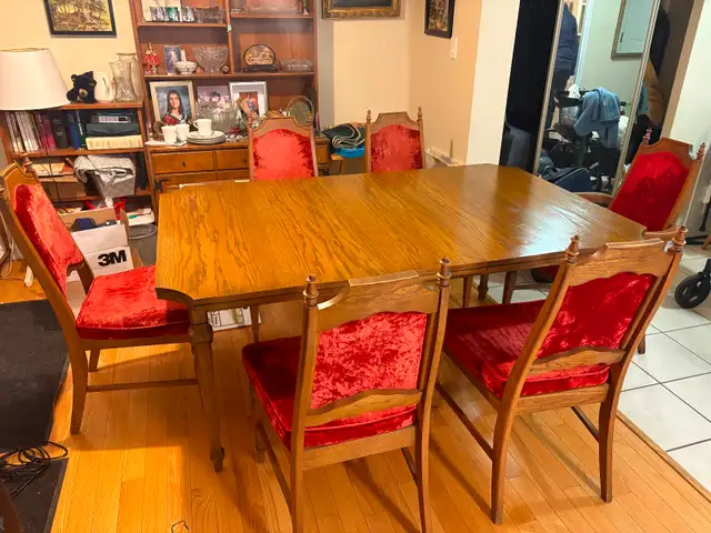 Dining Table and 6 Chairs