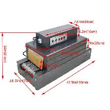 220V Heat Film Shrink Wrap Tunnel Packaging Machine 021494 - Photo 2