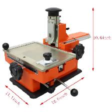 Semi-Automatic Sheet Embosser Metal Plate Stamping Marking211018 - Photo 3