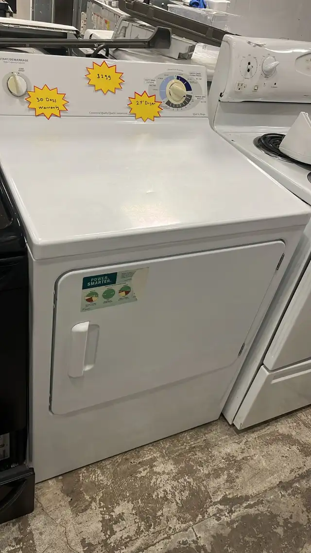 GE 27" Electric Dryer- Commercial Fully Tested