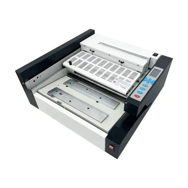 Auto Hot Glue Book Binder Machine LCD Display Fault Detect120386