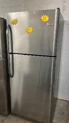 Frigidaire Stainless Stell 30" Refrigerator Fully Tested