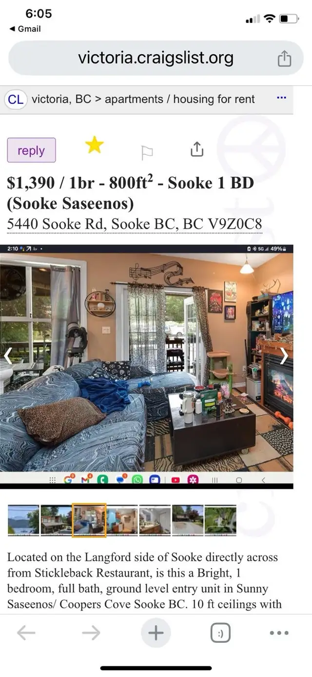 $1,395 / 1br - 750ft2 - SOOKE BRITE 1BD (SOOKE SASEENO) - Photo 5