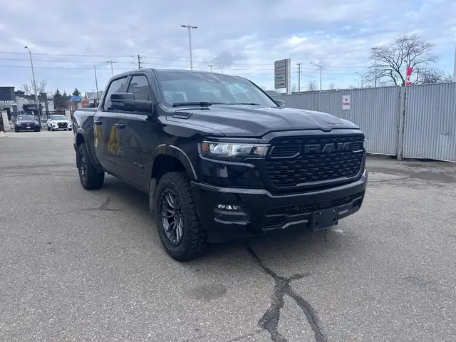 2025 Ram 1500 BIG HORN NIGHT CREW | BIG TIRES | SPRAY IN BED | - Photo 2