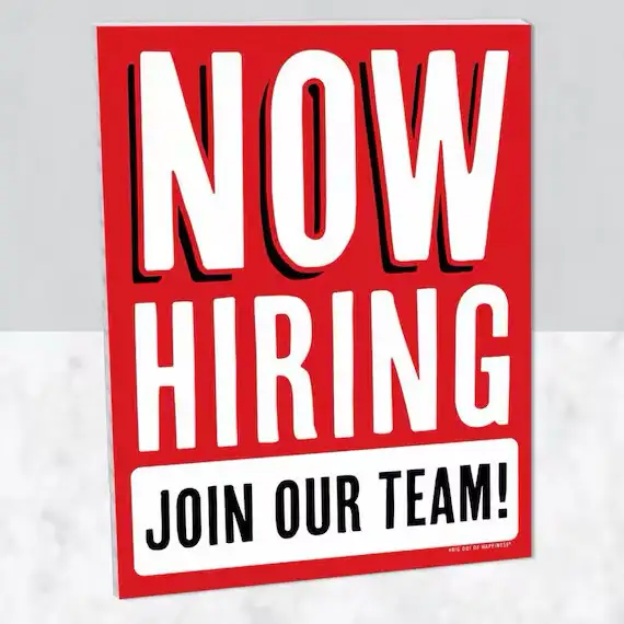 Hiring Now – Team Member at a Restaurant