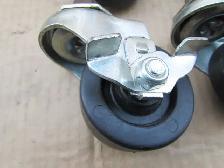 Heavy Duty 3' (60mm) casters with 1/2' (10mm) stud mount - Photo 2