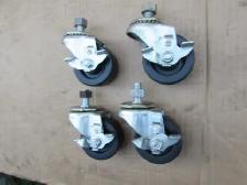 Heavy Duty 3' (60mm) casters with 1/2' (10mm) stud mount - Photo 4