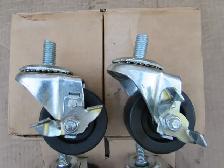 Heavy Duty 3' (60mm) casters with 1/2' (10mm) stud mount - Photo 6