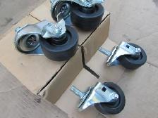 Heavy Duty 3' (60mm) casters with 1/2' (10mm) stud mount - Photo 8