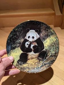 ‘The Panda’ Vintage 1980’s Collectable Plate