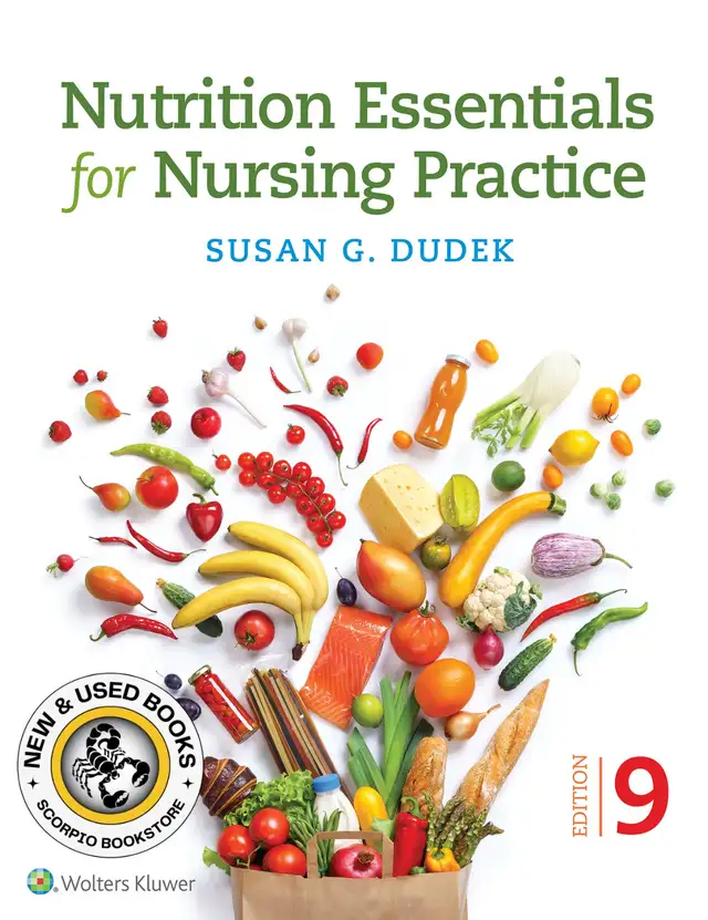 Nutrition Essentials for Nursing Practice 9E Dudek 9781975161125