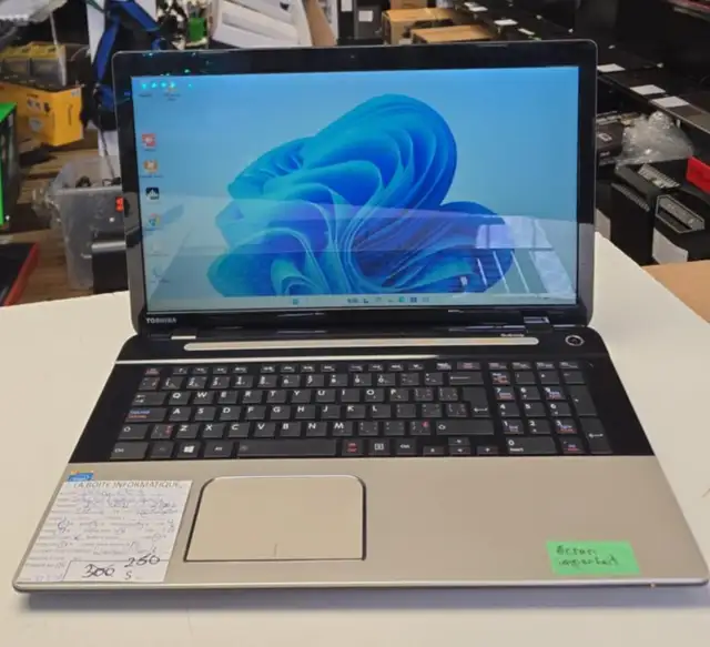 Laptop Toshiba L70-B 17,3po i5-4210U 16Go SSD 480Go HDMI Win11