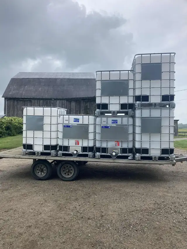 New 1000 L and 1250 L IBC tanks water tanks maple syrup, Tanks