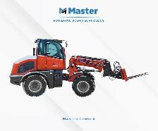 Master Loader with Articulating Boom and Attachments