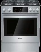 Bosch Dual Fuel Range 800 Series HDI8056C 30' Slide In Self Clea - Photo 2