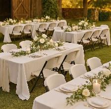 PARTY RENTAL  Tables -Chairs Table Cloths Free Delivery Barrie