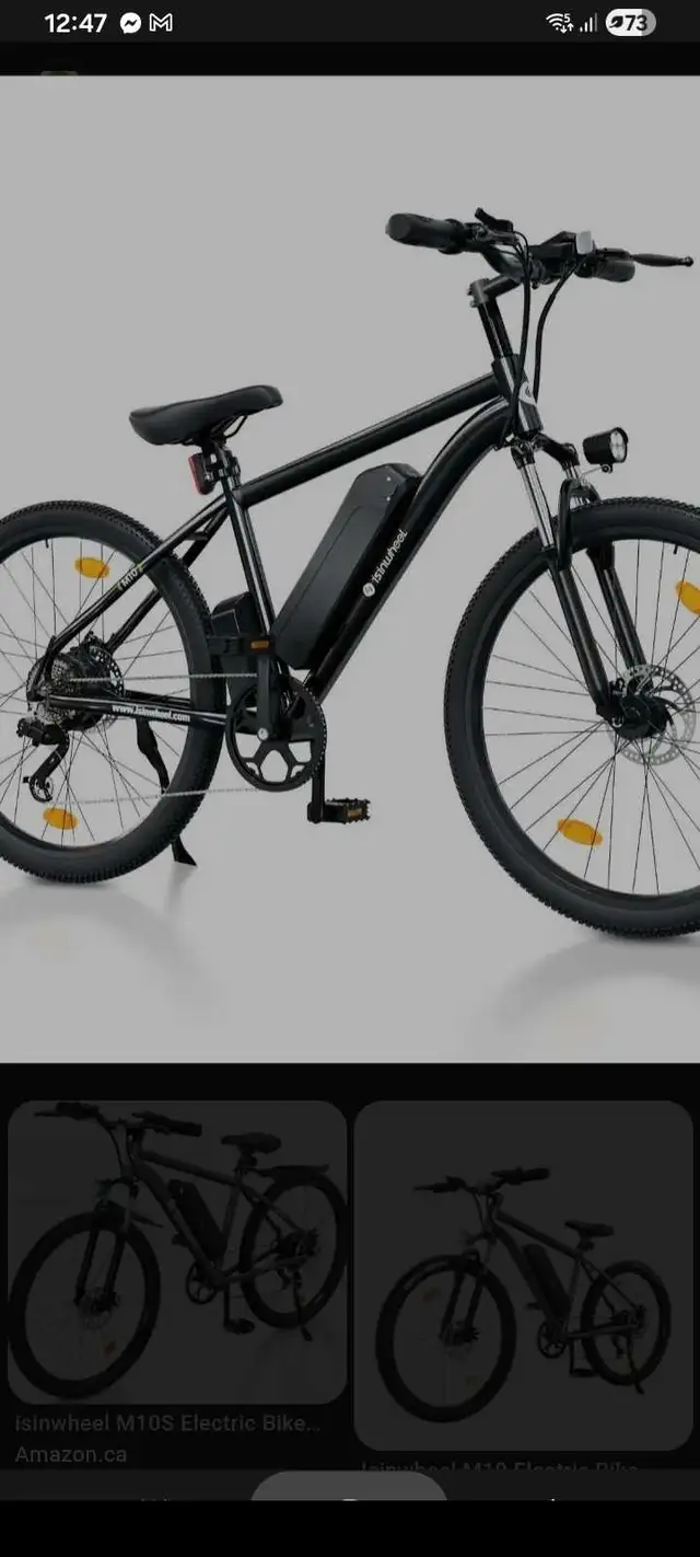 isinwheel m10 electrick bike