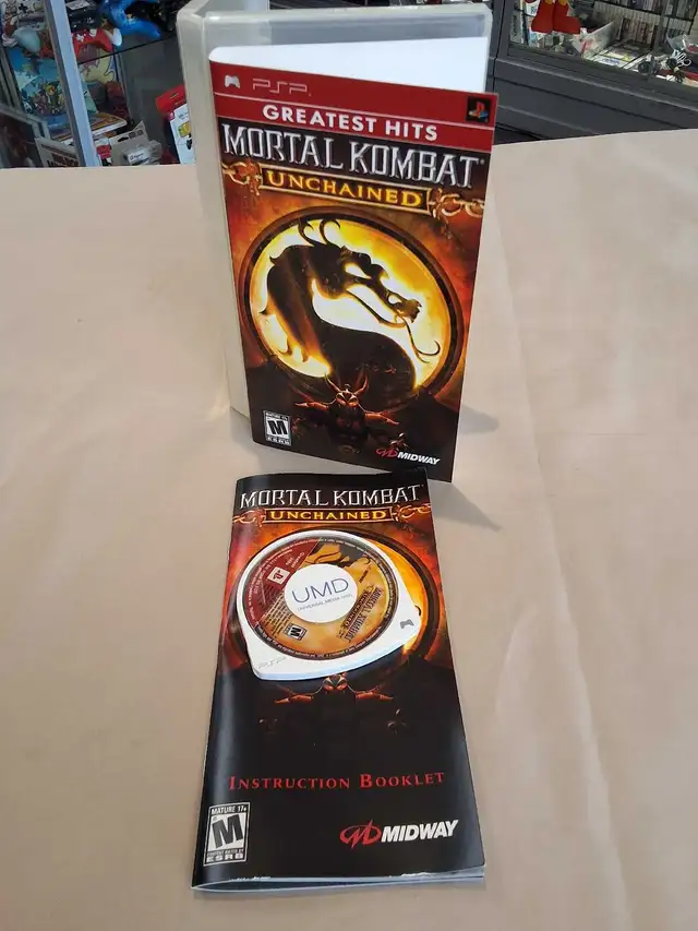 PSP Mortal Kombat Unchained GH