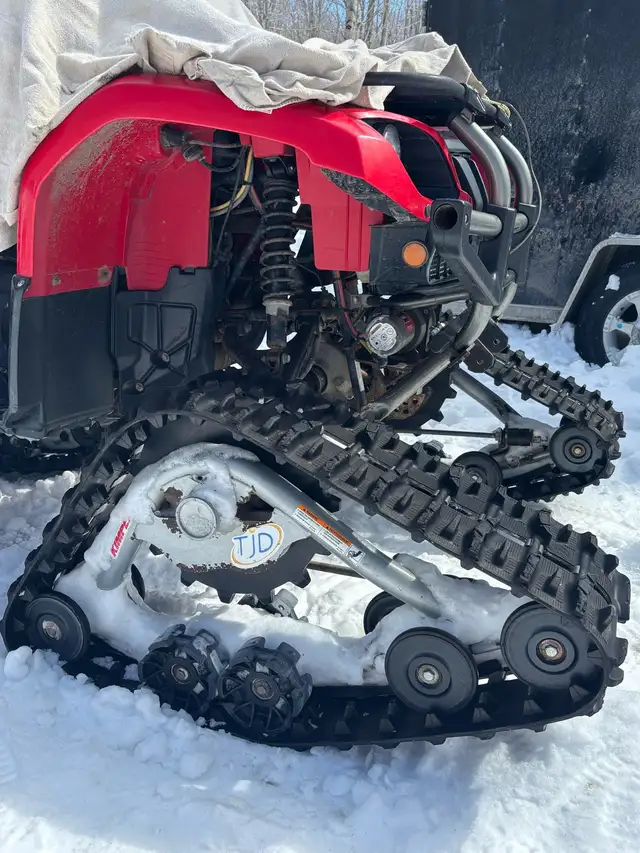 Recherche chenilles TJD pour grizzly Yamaha