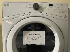 Laveuse sécheuse frontales blanches Whirlpool ( remis a neuf ) - Photo 2