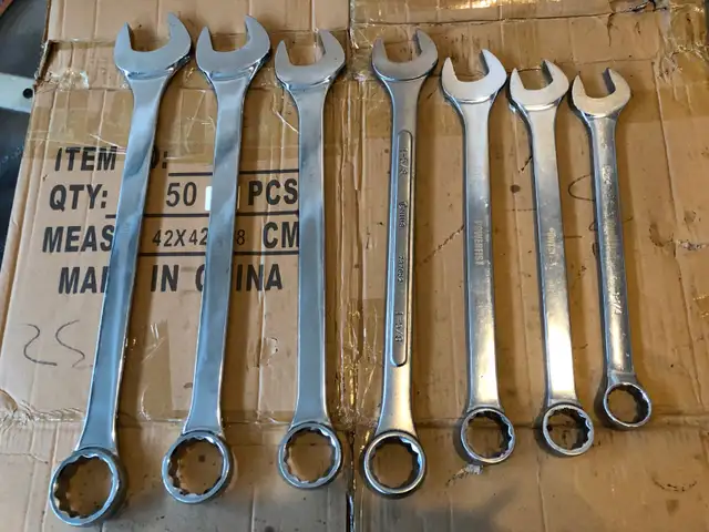 SAE Wrench Set