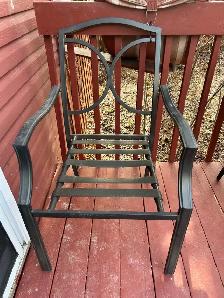 chaises extérieur sans coussins - Photo 2