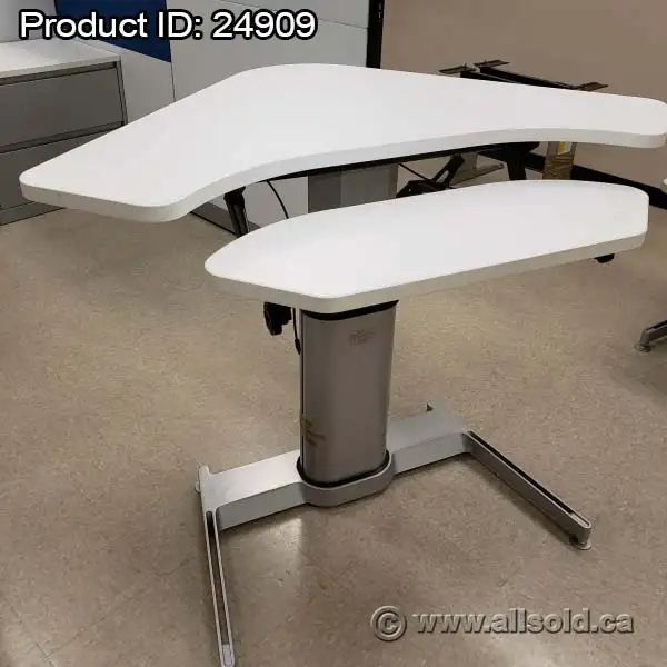Steelcase Airtouch Sit Stand Height Adjustable Corner Desk