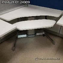 Steelcase Airtouch Sit Stand Height Adjustable Corner Desk - Photo 2