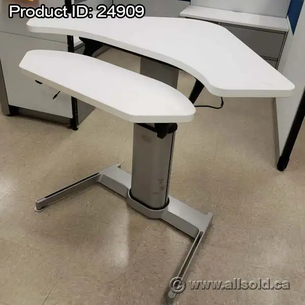 Steelcase Airtouch Sit Stand Height Adjustable Corner Desk - Photo 3