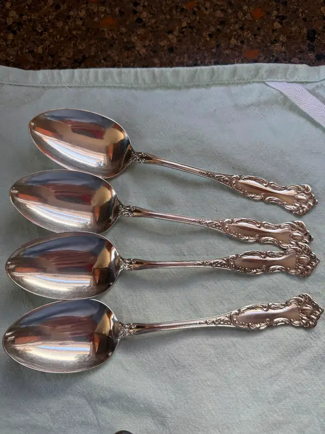 Oxford silver plate 1901 antique Wm. rogers & Son AA flatware - Photo 2