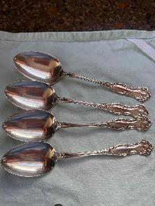Oxford silver plate 1901 antique Wm. rogers & Son AA flatware - Photo 2
