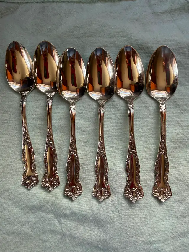 Oxford silver plate 1901 antique Wm. rogers & Son AA flatware - Photo 3