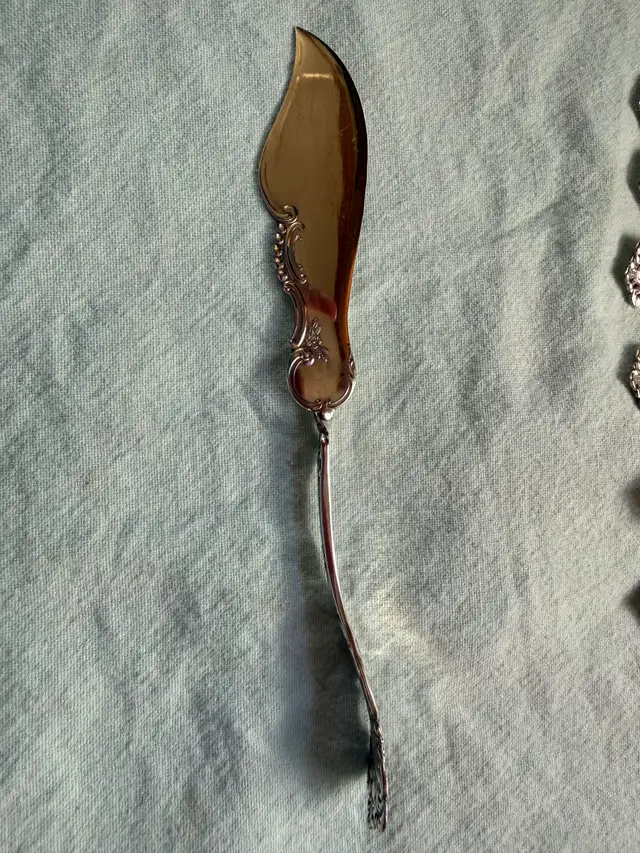 Oxford silver plate 1901 antique Wm. rogers & Son AA flatware - Photo 4