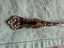 Oxford silver plate 1901 antique Wm. rogers & Son AA flatware - Photo 9