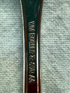 Oxford silver plate 1901 antique Wm. rogers & Son AA flatware - Photo 10