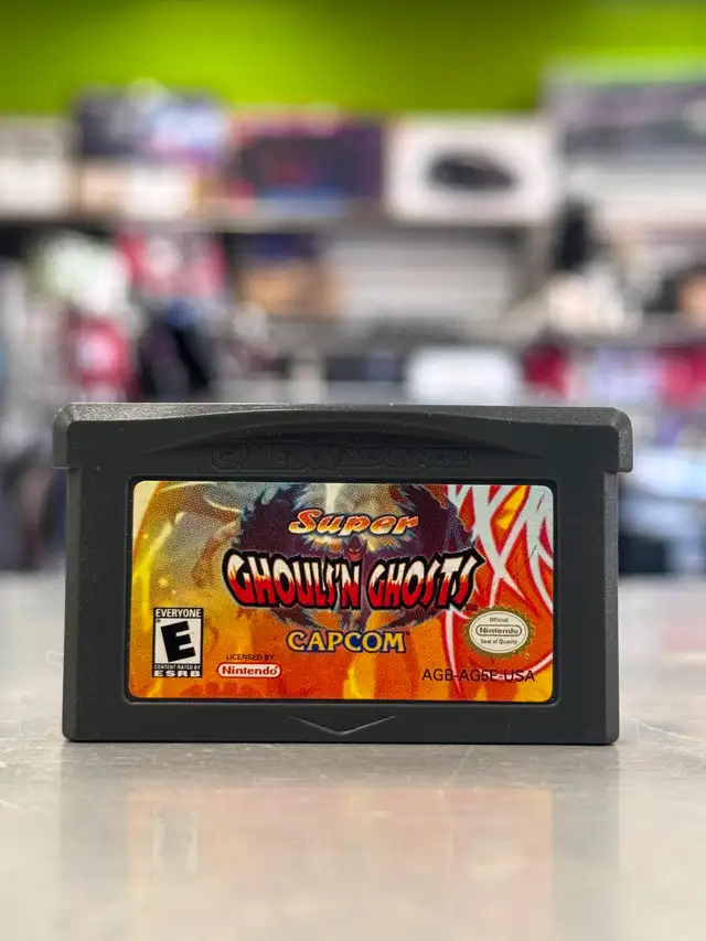 Super Ghouls'N Ghosts - Gameboy Advance