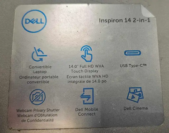 DELL Inspiron 14 2 -in- 1 laptop - Photo 3
