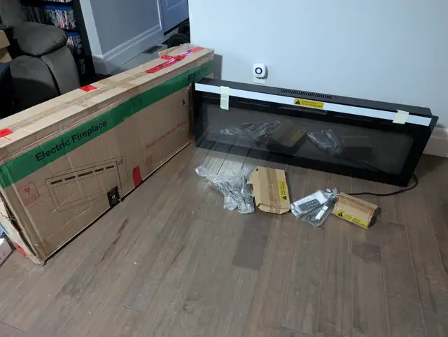 Brand New 50" Electric Fireplace For Sale - Photo 2