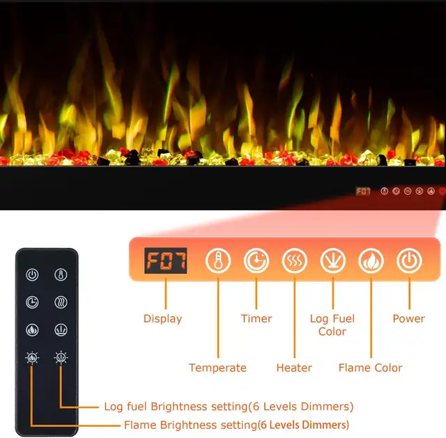 Brand New 50" Electric Fireplace For Sale - Photo 5