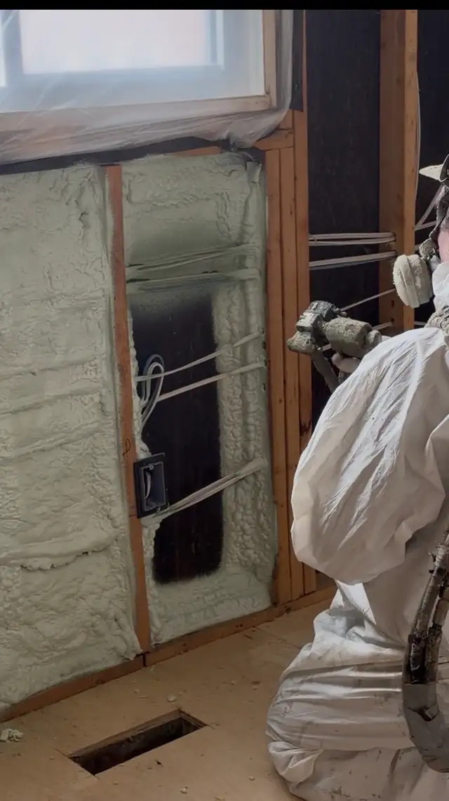 spray foam/ insulation install - Photo 6