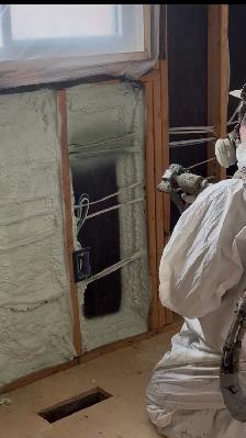 spray foam/ insulation install - Photo 6